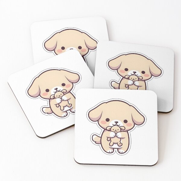 Item preview, Cute Kawaii Animal Stickers | Adorable Cat Dog Bunny Fox Hamster Cartoon Bundle designed and sold by StickerNestYou.