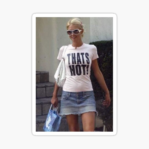 Aperçu de l'œuvre Paris Hilton c'est chaud créée et vendue par ohampers.