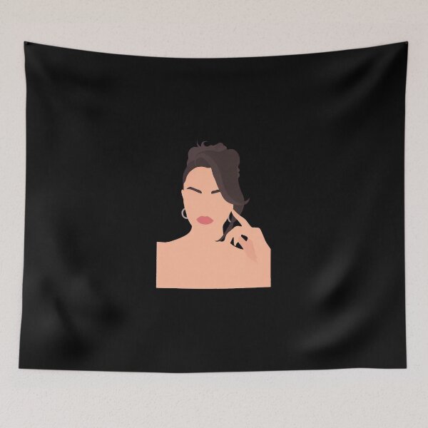Item preview, Selena Gomez Lineless Illustration designed and sold by dsxclothing.
