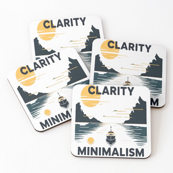 Item preview, Clarity in Minimalism Lake designed and sold by TheRetroStyle.