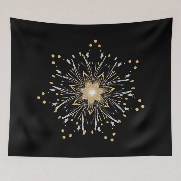 Item preview, GOLD AND SILVER KALEIDOSCOPE designed and sold by WendyMaree.