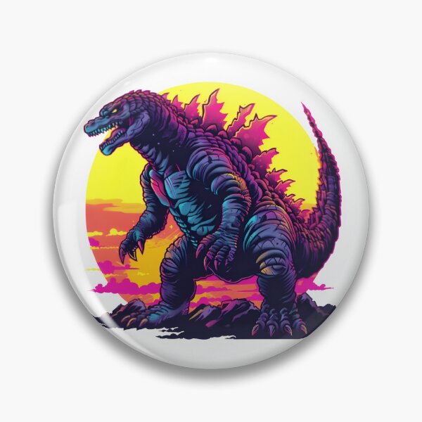 Item preview, Retro Kaiju Sunset designed and sold by Visruthravi.