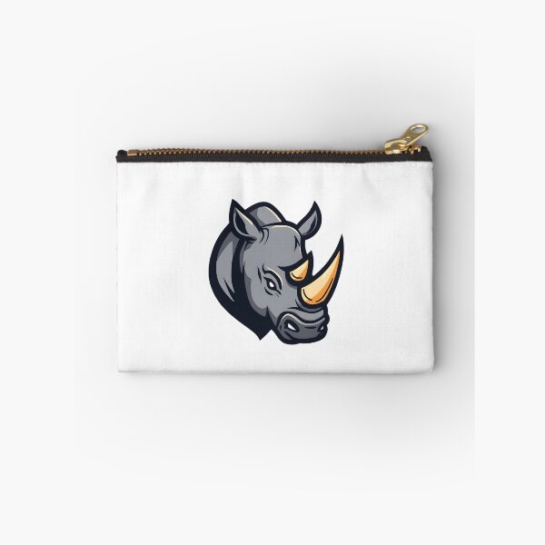 Item preview, Powerful Rhino Head Mascot – Bold Animal Vector Design designed and sold by Kavya Art.