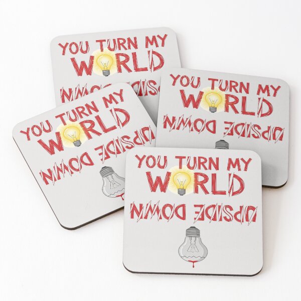 Item preview, U Turn My World Upside Down – Valentine Tee designed and sold by Mirks74.