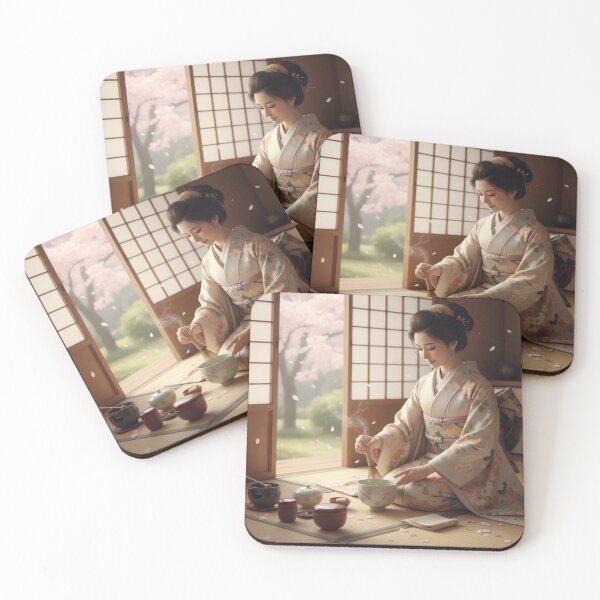 Item preview, Elegant Japanese Tea Ceremony – Mori no Akari Series designed and sold by Mori-no-Akari.