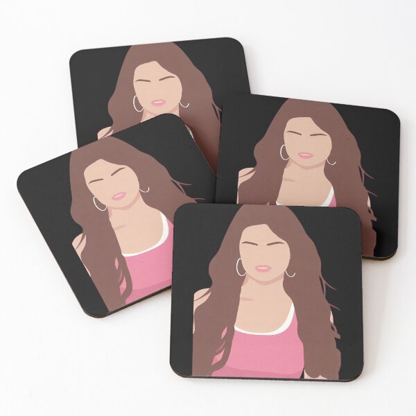 Item preview, Selena Gomez Lineless Illustration designed and sold by dsxclothing.