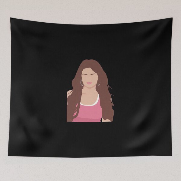 Item preview, Selena Gomez Lineless Illustration designed and sold by dsxclothing.