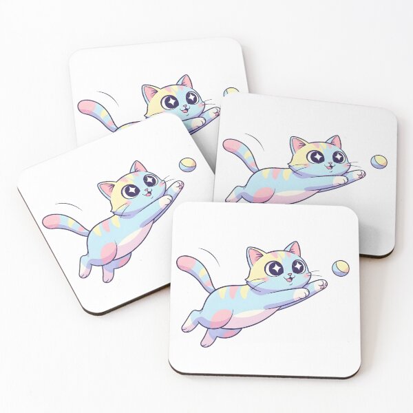 Item preview, Adorable Kawaii Animal Stickers | Cute Cat Dog Bunny Fox Hamster Bundle designed and sold by StickerNestYou.