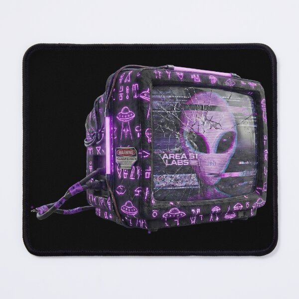Item preview, Area 51 Labs: SURVEILLANCE MONITOR - Purple Edition (Classified Archive) designed and sold by AREA51.LABS.