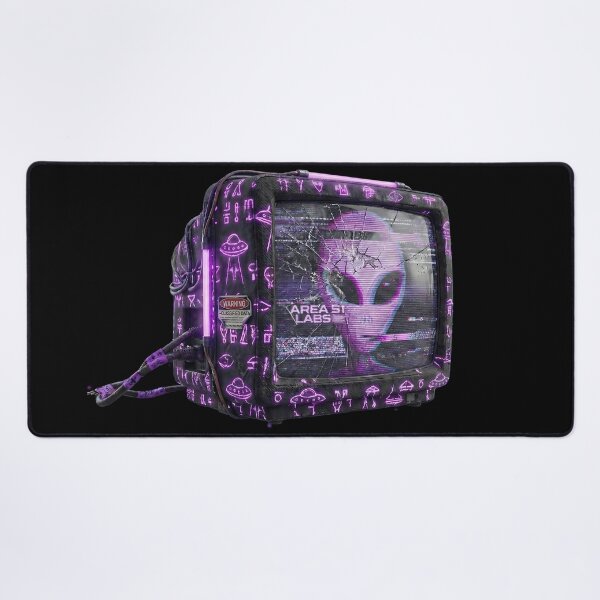Item preview, Area 51 Labs: SURVEILLANCE MONITOR - Purple Edition (Classified Archive) designed and sold by AREA51.LABS.