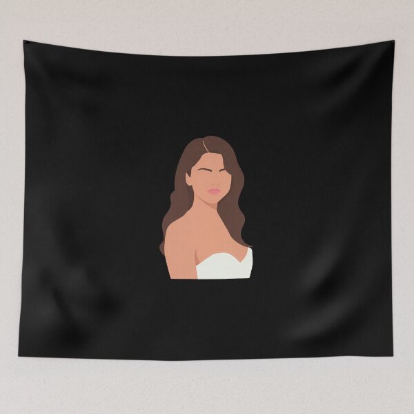 Item preview, Selena Gomez Lineless Illustration designed and sold by dsxclothing.