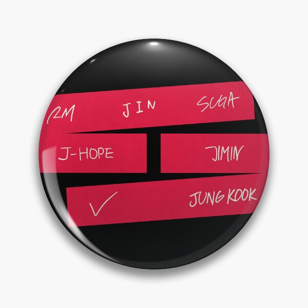 Item preview, BTS ARIRANG  - red with names - bts world tour 2026 designed and sold by moteesshop.