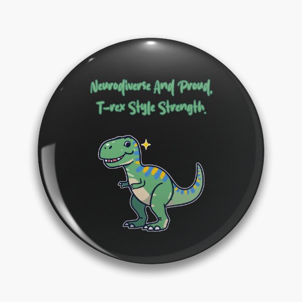Item preview, Neurodiverse And Proud T-Rex Style Strength designed and sold by Repulsiveblock.