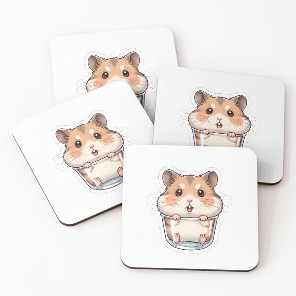 Item preview, Adorable Kawaii Animal Stickers | Cute Cat Dog Bunny Fox Hamster Bundle designed and sold by StickerNestYou.