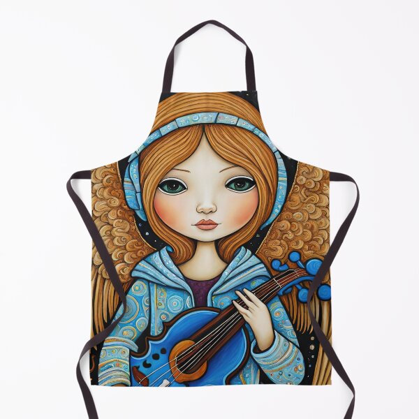 Item preview, Angel with wings wearing a hoodie Playing a Cello designed and sold by Colin Bentham.