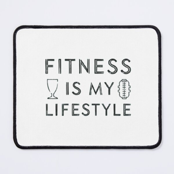 Item preview, Fitness Is My Lifestyle – Gym Motivation Workout T-Shirt designed and sold by rsuniquestyle.