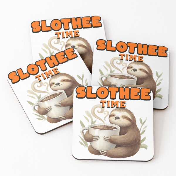 Item preview, Slothee Time - Cute Sloth Hugging Coffee Mug designed and sold by Slothsophy.