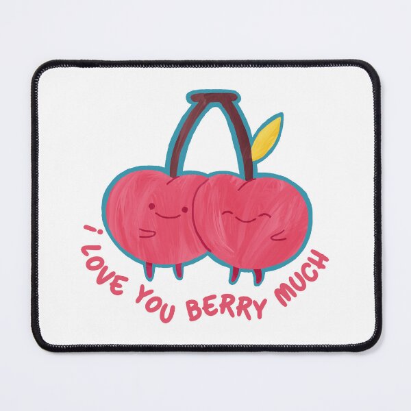 Item preview, Cute Cherry Couple Love Illustration designed and sold by ChibiBloom.