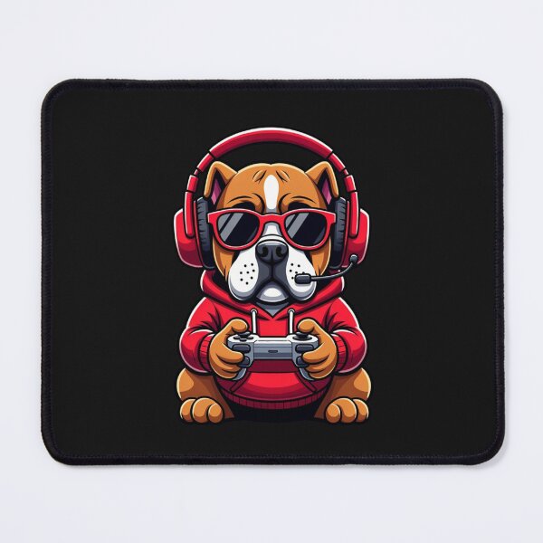 Item preview, Gamer Dog Bulldog Gaming Funny designed and sold by GrumpySableye.