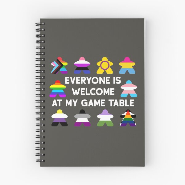 Item preview, Inclusive Meeple Board Game Table Tabletop Love  designed and sold by TackyTime.