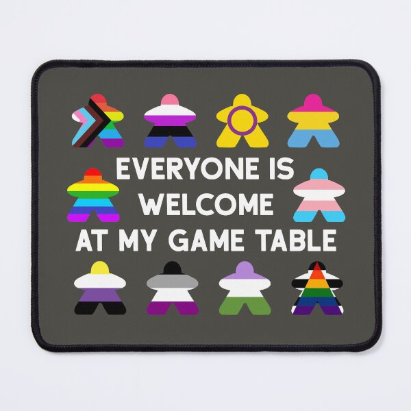 Item preview, Inclusive Meeple Board Game Table Tabletop Love  designed and sold by TackyTime.