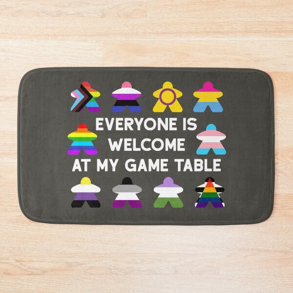 Item preview, Inclusive Meeple Board Game Table Tabletop Love  designed and sold by TackyTime.