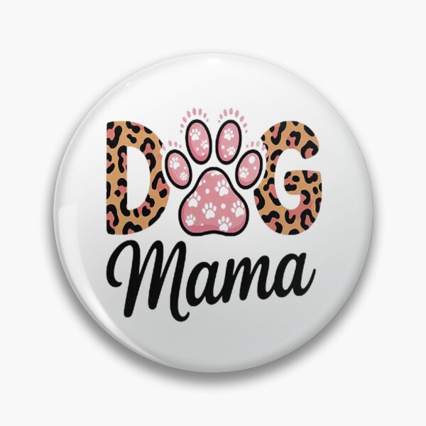 Item preview, Cute Dog Mama Leopard Dog Lover Paw Dog Mom Squad designed and sold by TheRetroStyle.