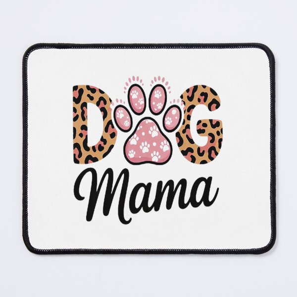 Item preview, Cute Dog Mama Leopard Dog Lover Paw Dog Mom Squad designed and sold by TheRetroStyle.