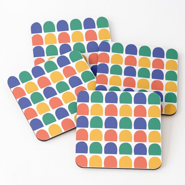 Item preview, Colorful Half Circle Geometric designed and sold by Nisha Prabhu.
