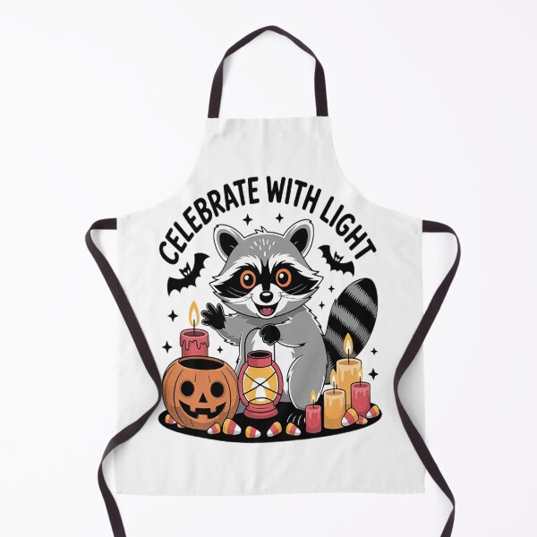 Item preview, Celebrate With Light Embrace The Magic Halloween Raccoon Fiesta designed and sold by NicolaMail.
