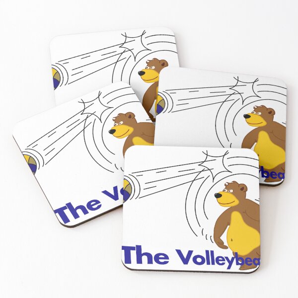 Item preview, Volleybear with font designed and sold by neleviktoria.