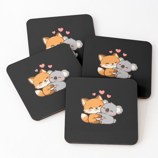 Item preview, Cute Valentine Animal Hug designed and sold by Paninides.