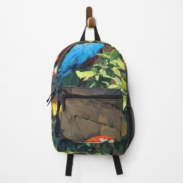 Item preview, Colorful Parrots in a Citrus Tree designed and sold by lautir.