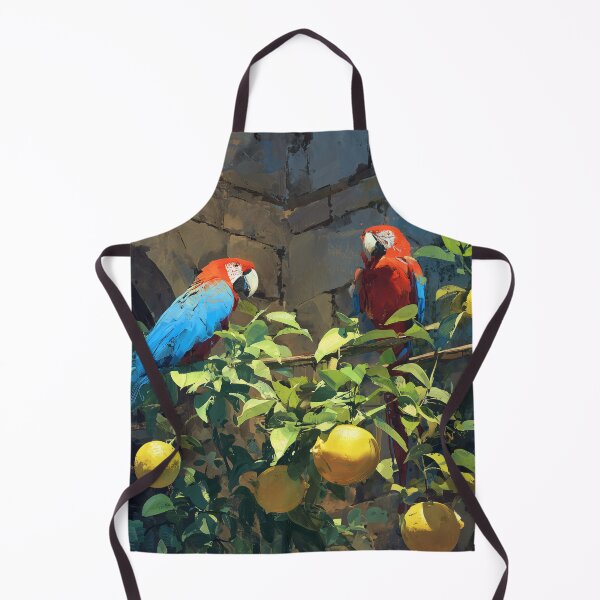 Item preview, Colorful Parrots in a Citrus Tree designed and sold by lautir.