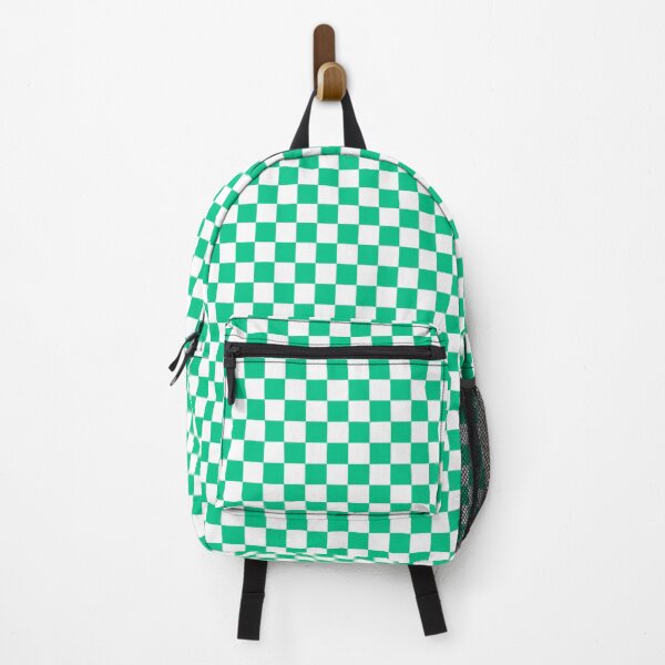 Item preview, Green Checkerboard Sports Bag – Energetic Playfulness with Bold Street Confidence designed and sold by XO..