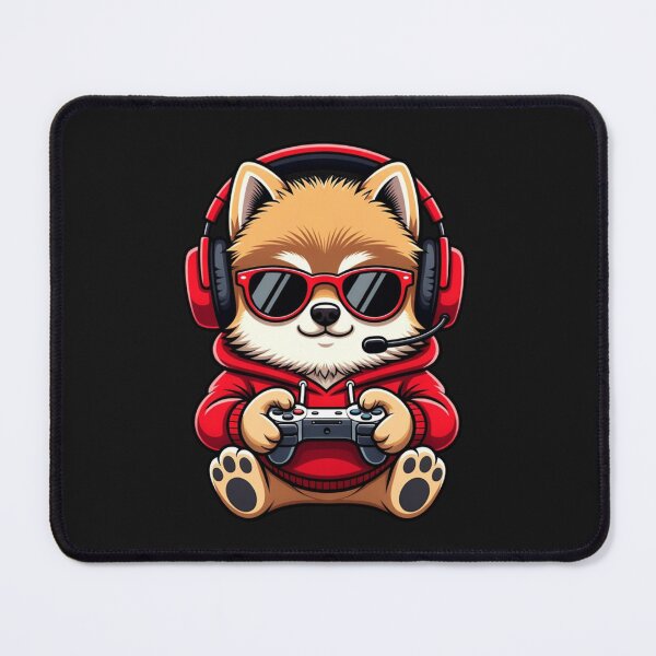 Item preview, Gamer Shiba Inu Cool Dog Gaming designed and sold by GrumpySableye.