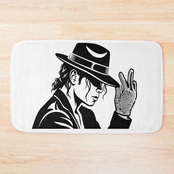 Item preview, M.J Line Art Fedora Glove Peace Sign designed and sold by ExploreAura Studio.