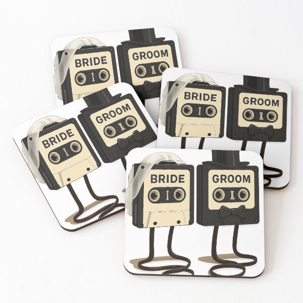 Item preview, Bride and Groom designed and sold by UKTapeHead.