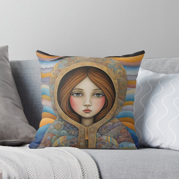 Item preview, Angel with wings wearing a hoodie in the clouds designed and sold by Colin Bentham.