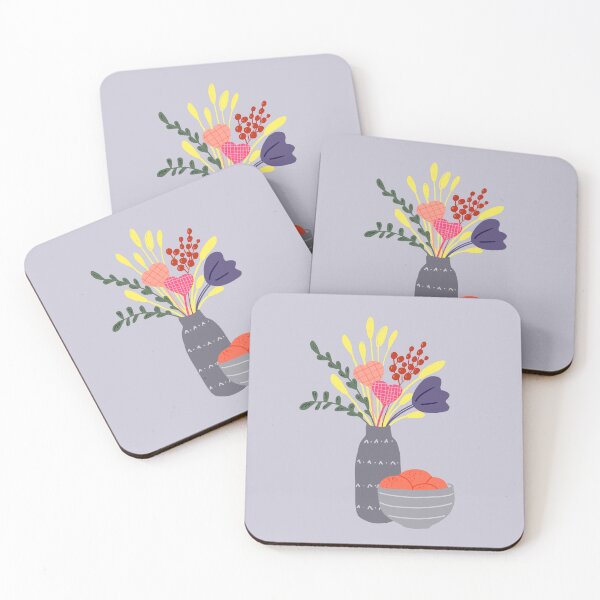 Item preview, Winter Still Life with Flowers and Mandarins designed and sold by fiza1160.