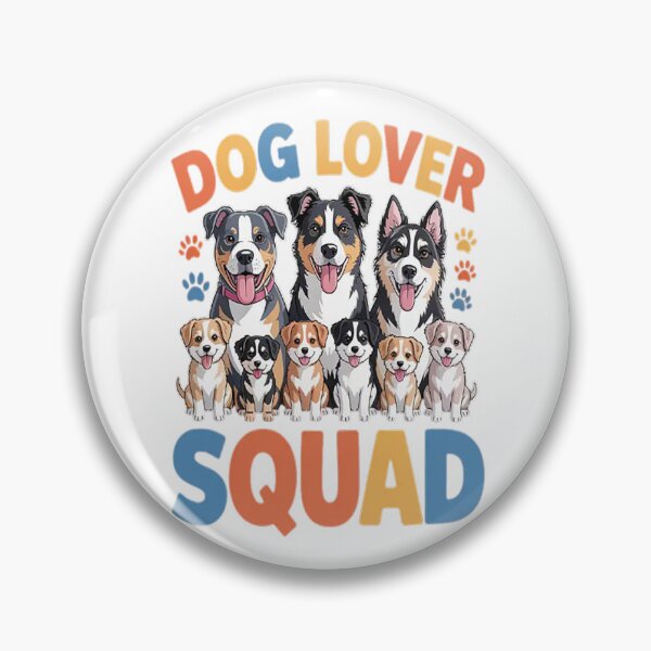 Item preview, Dog Lover Squad Cute Puppy designed and sold by TheRetroStyle.