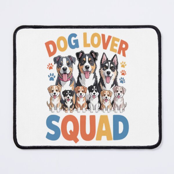 Item preview, Dog Lover Squad Cute Puppy designed and sold by TheRetroStyle.