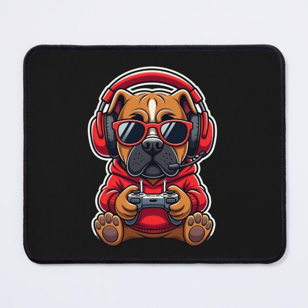 Item preview, Gamer Dog Gaming Bulldog Funny designed and sold by GrumpySableye.
