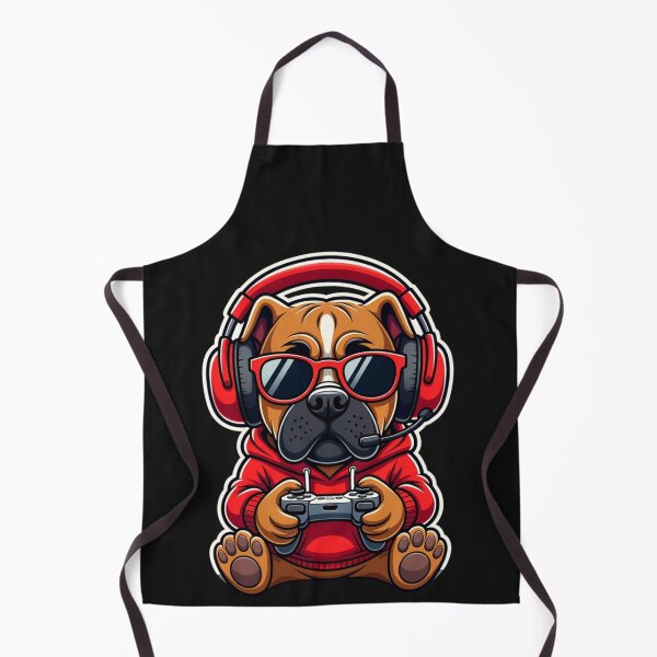 Item preview, Gamer Dog Gaming Bulldog Funny designed and sold by GrumpySableye.