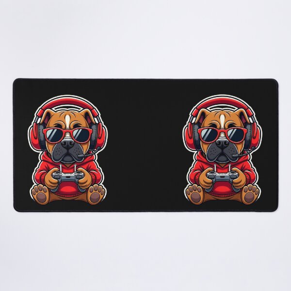 Item preview, Gamer Dog Gaming Bulldog Funny designed and sold by GrumpySableye.