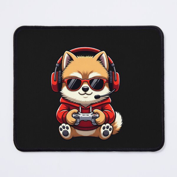 Item preview, Gamer Shiba Inu Cool Dog Video Game Player designed and sold by GrumpySableye.