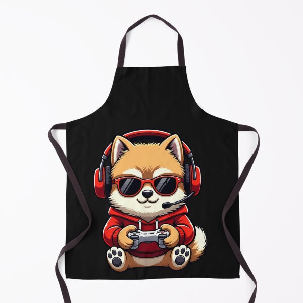 Item preview, Gamer Shiba Inu Cool Dog Video Game Player designed and sold by GrumpySableye.