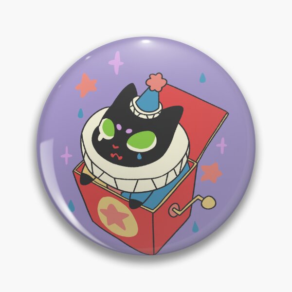 Item preview, Clown Kitty in a box designed and sold by Pawtachi.