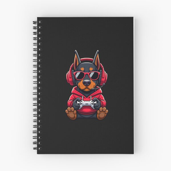 Item preview, Dog Gamer Playing Video Games Funny designed and sold by GrumpySableye.