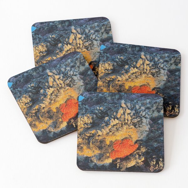 Item preview, Orange Starfish in Pacific Tide Pool designed and sold by erpiper01.